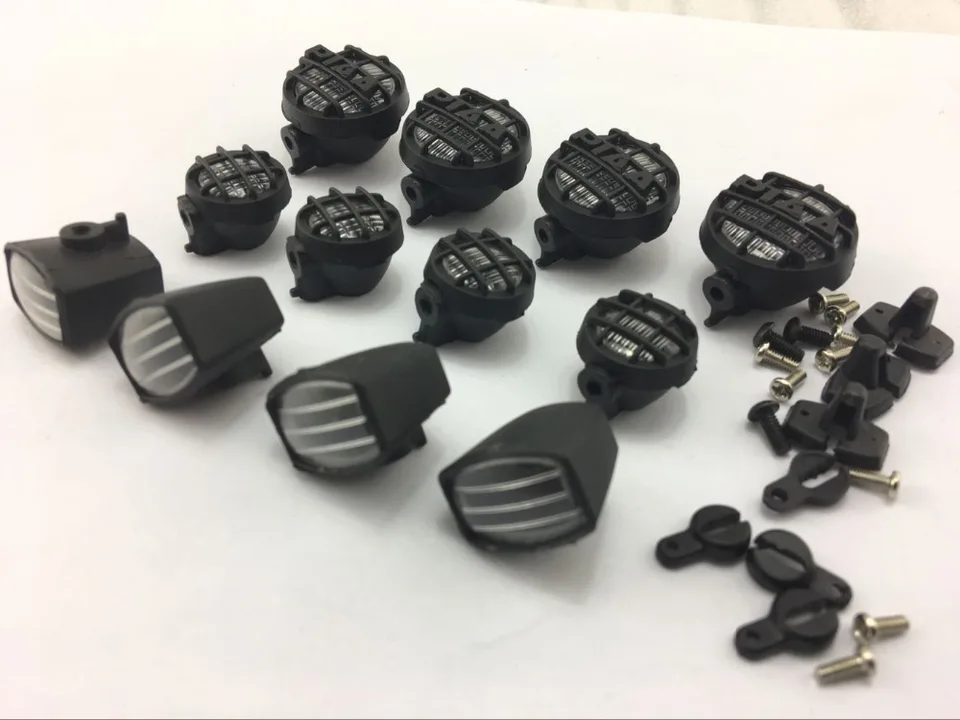 LED svetlo lampa pre 1/10 RC Rock Crawler Axial Wraith TRX4 TAMIYA CC01
