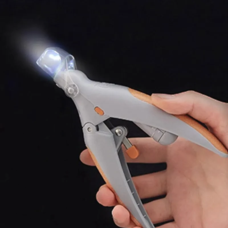 LED svetlo pet na nechty Clipper s amplifikáciou funkcia pre psie mačka Špeciálny náradie na nechty Nástroj pre domáce zvieratá čistiace prostriedky