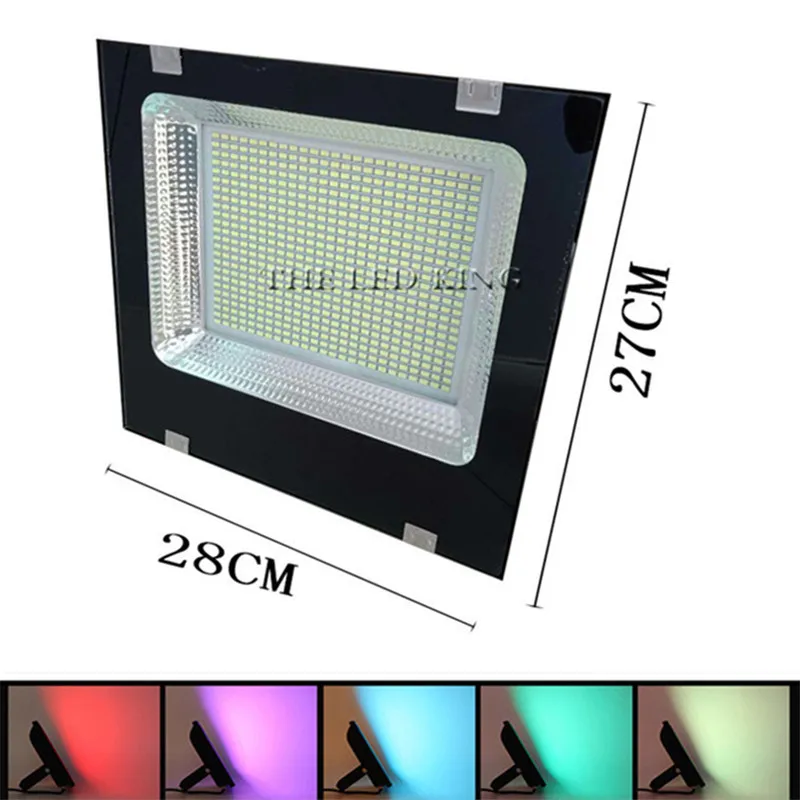 LED svetlomet 100 W 200 W 300W 500W 1 000 W vonkajšie reflektorové svetlo povodeň AC 220V 240V Nepremokavé IP65 Profesionálne osvetlenie osvetlenia