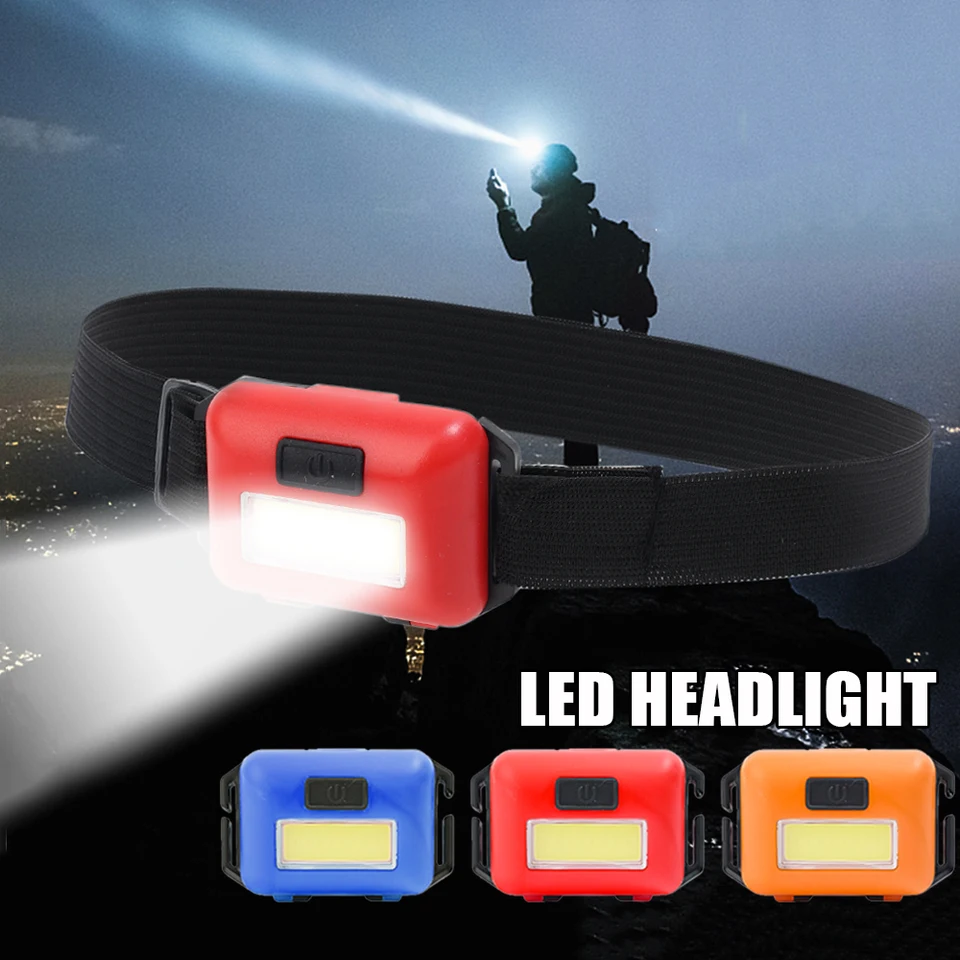 LED svetlomet 3 režimy baterky nastaviteľná čelenka Torcho vodotesná baterka vonkajšia nočná lampa Cyklovanie rybárskych žiaroviek