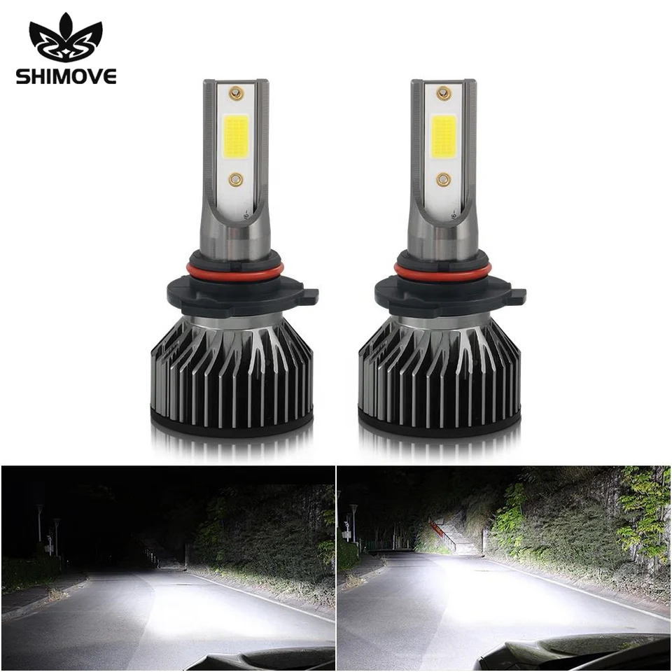 LED svetlomet s autami H7 H4 H1 H11 H8 9005 9006 HB3 HB4 CANBUS CANBUS MINICKÉ LED žiarovky 6000K 12 V Bright FOG Light Light s chladením ventilátora