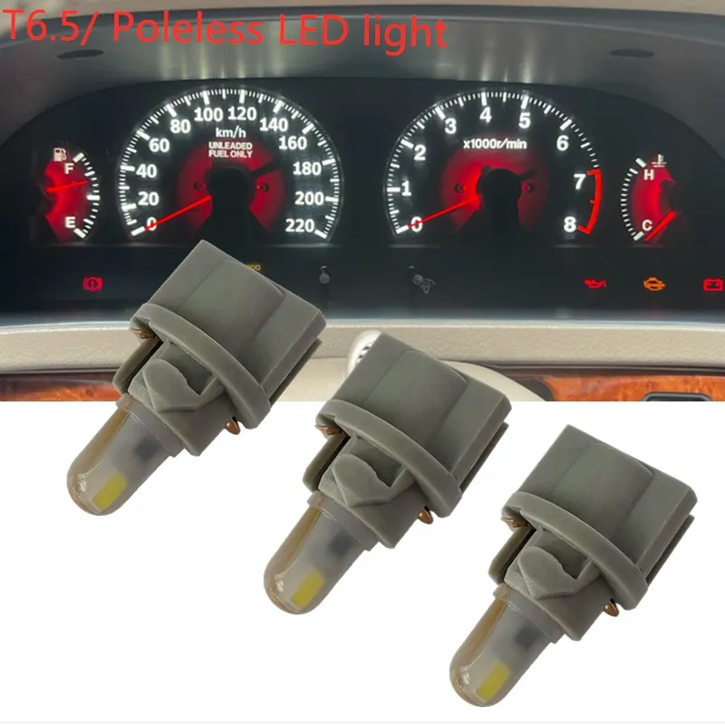 LED svetlá LED, T6.5 SVETLIVÉ SVETLÁ SVETLIVOSTI, ŽIARY, SVETLÁ SVETLÁ VNÚTORNÉ SVETLO, 10KS