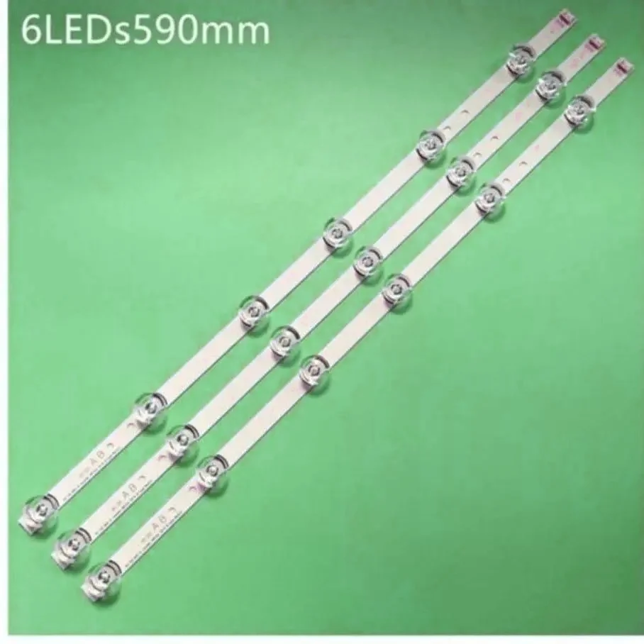 LED televízor osvetľovacieho dielu náhrada za LG 32LB582V-ZG 32LB582T-TB 32LB582U-ZJ LED bar podsvietená pruhová čiara Ruleker DRT3.0 32 AB