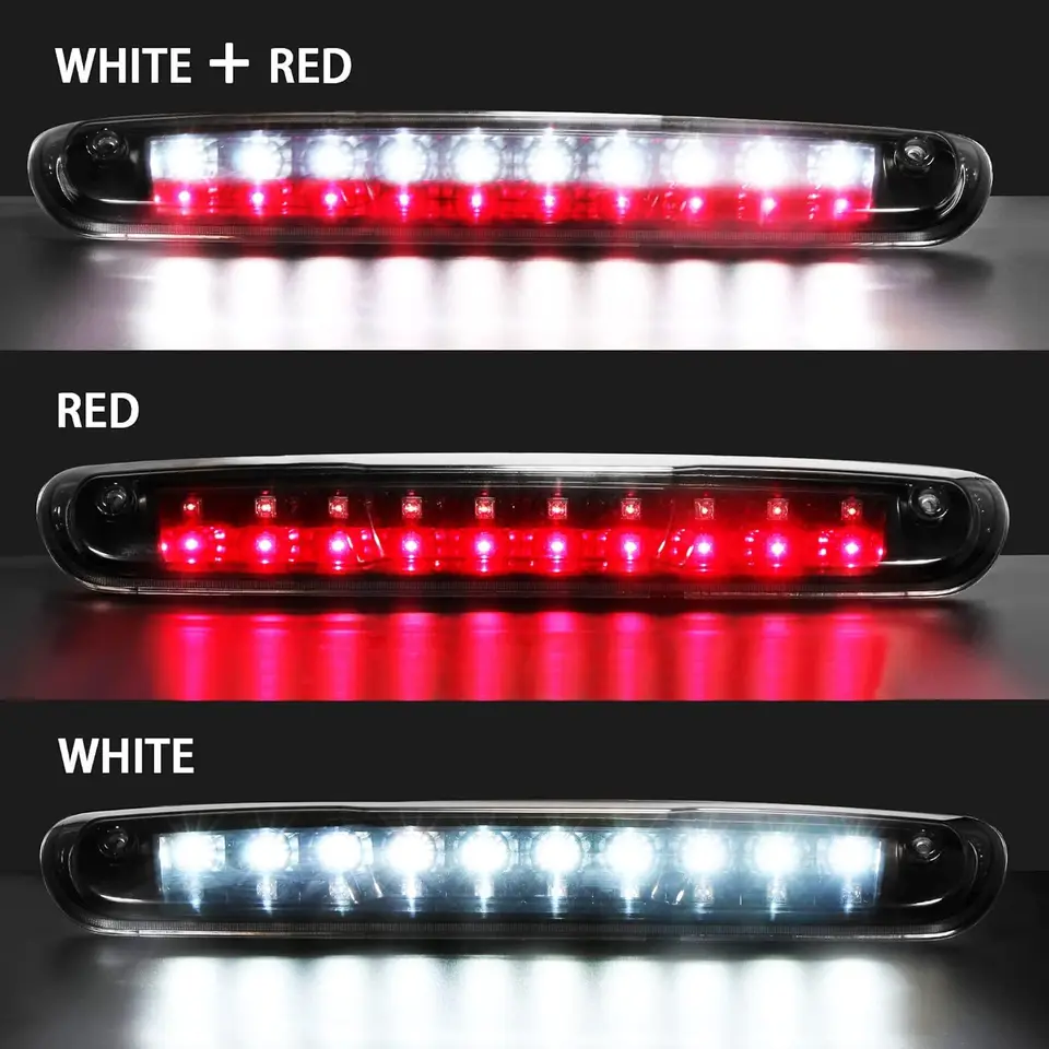 LED tretia tretina tretieho brzdového svetla pre Chevy Silverado GMC Sierra 1500 2500HD 3500H Zadná nákladná lampa High Mount Stop Light Car Auto
