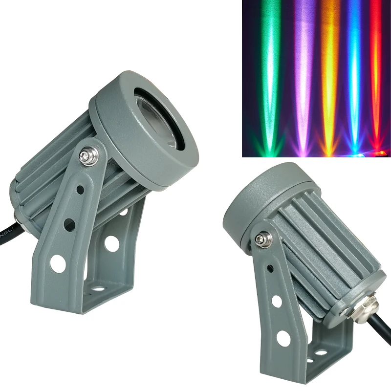 LED trávnik Light Wall Washer 8W nepremokavé svetlomety úzke lúčové bodové lampa Outdoor Landscape Lighting AC100-240V DC12V