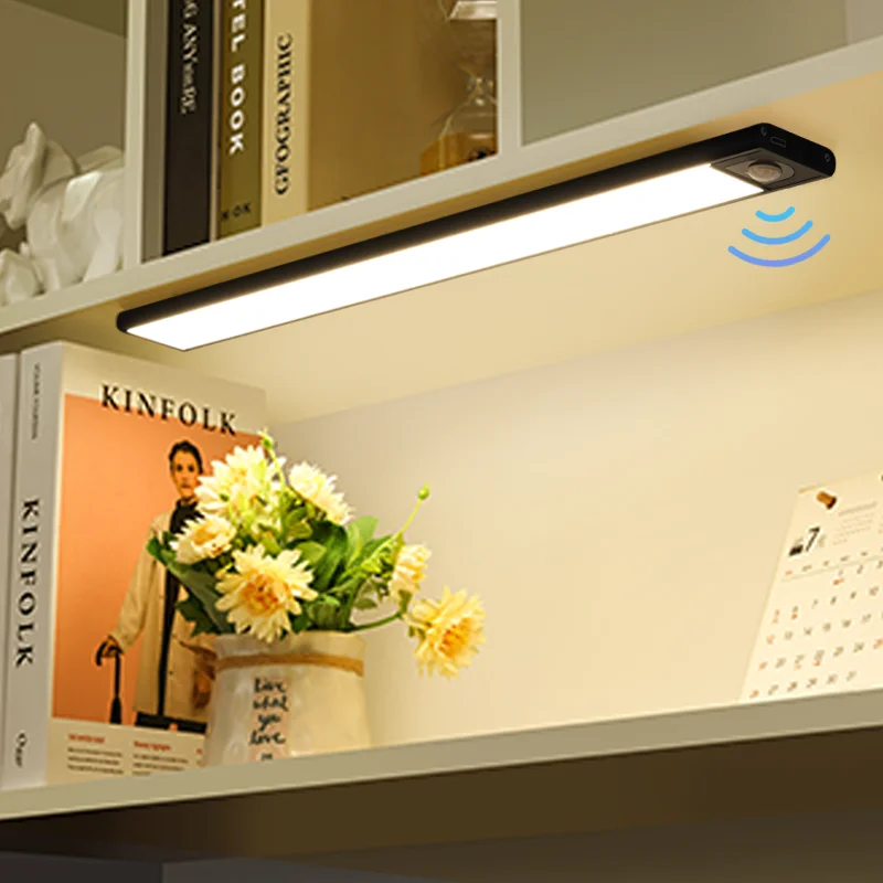 LED tyčové svetlo Senzor USB USB Nabíjateľné svetlá LED skrinky pre osvetlenie skrinky v šatníku