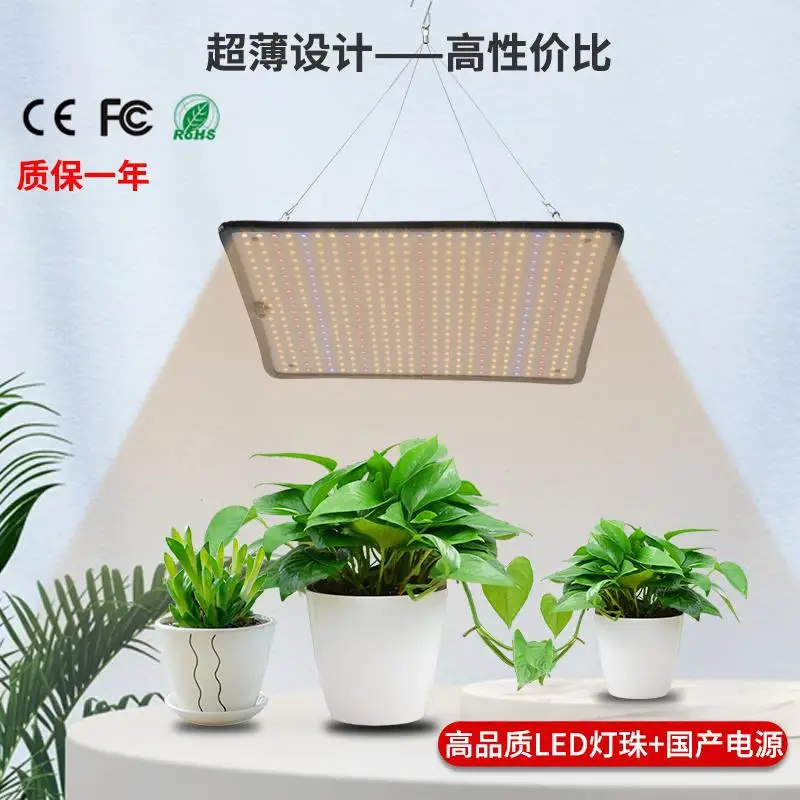 LED vnútorné rastlinné svetlo Plné spektrum LED PANEL PANEL PHYTO LAMP na pestovanie pestovania kvetinových sadeníc hydroponika pestovateľ