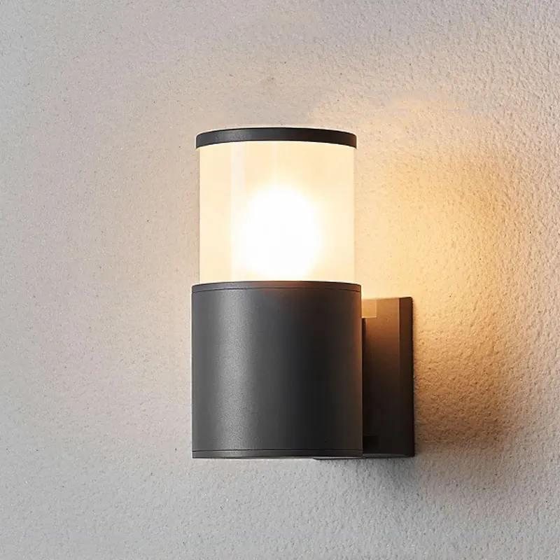 LED vonkajšie nástenné svetlá E27 Vodotesné verandové svetlo 12W AC85-265V Koridorová ulička Svätý