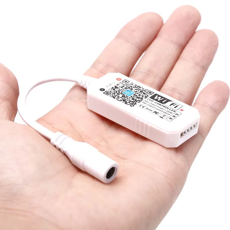 LED WiFi Controller Smart Voice Controller Remote RGB/RGBW pre Strip Light