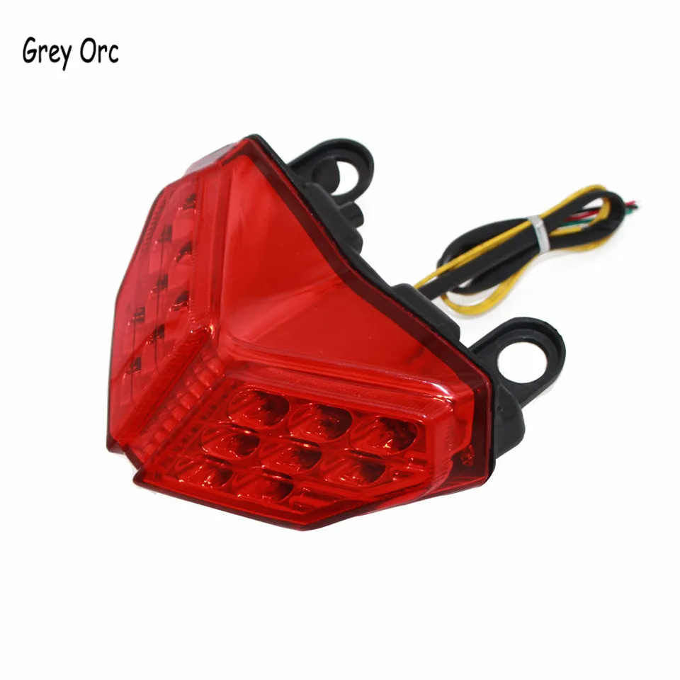 LED zadné brzdové bŕzdné zákruty Signály Lamp Tail Light pre Ducati Streetfighter 848 2008-2014 2009 2010 Superbike 1098 1198 2007-2013