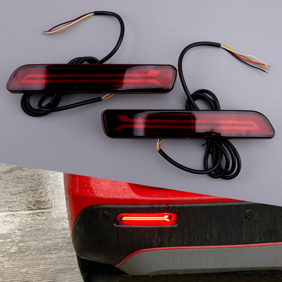 LED zadný nárazník reflektor Tail Fog Svetelná brzdová lampa Fit for Suzuki SX4 2007 2008 2009 2010 2010 2012 2013 2014 2015 2015 2016 2016