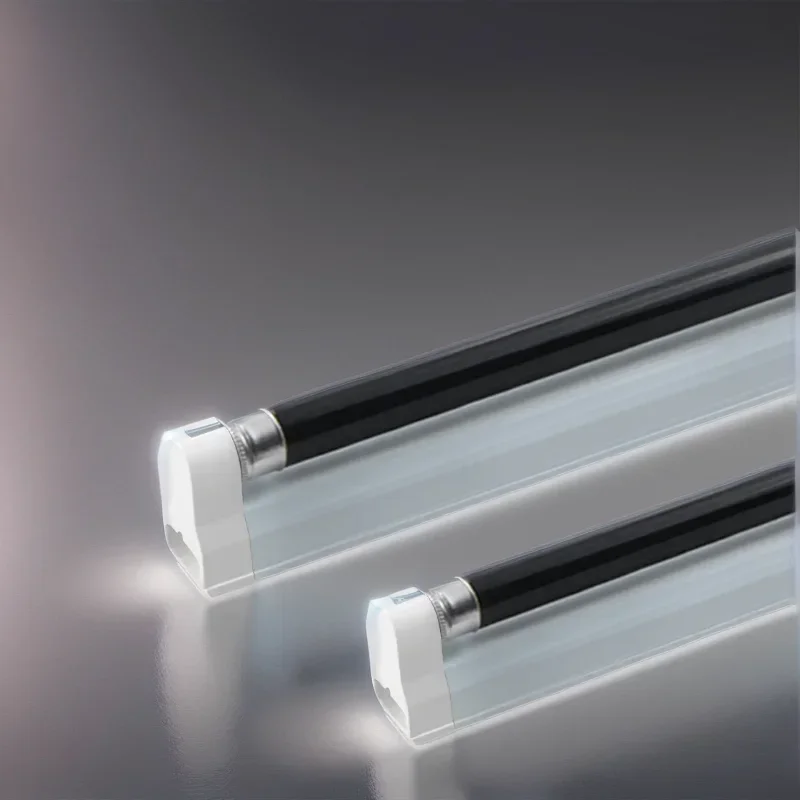LED čierna svetlo modrá 365nm T5 UV Blacklight Bar Fluorescenčná detekcia lampa lampa fialová javisko dekor 6w 8W hmyzová lampa lampa lampa