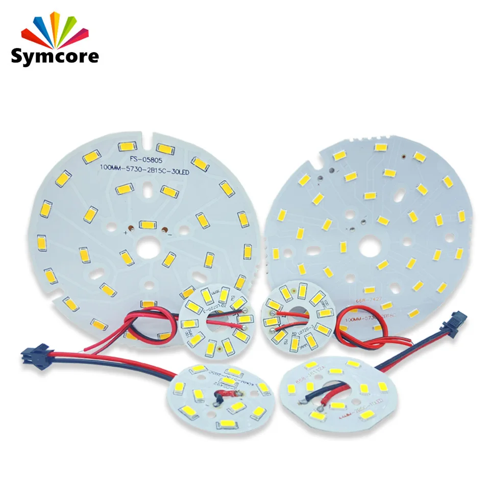 LED čip pre Downlight 2W 3W 5W 7W 9W 18 W 24W 36W 50W 70W SMD5730 Light Board Lamp DIY Stropné žiarovky Svetlo žiarovky Svetlo Svetlo