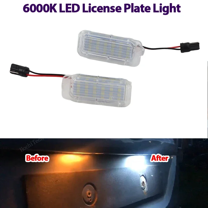 LED číselné dosky Svetlo Svetlo bezplatná Light Light Light pre Ford Focus Mk2 Mk3 Fiesta Mondeo Mk4 C Max Mk1 Kuga Galaxy T10