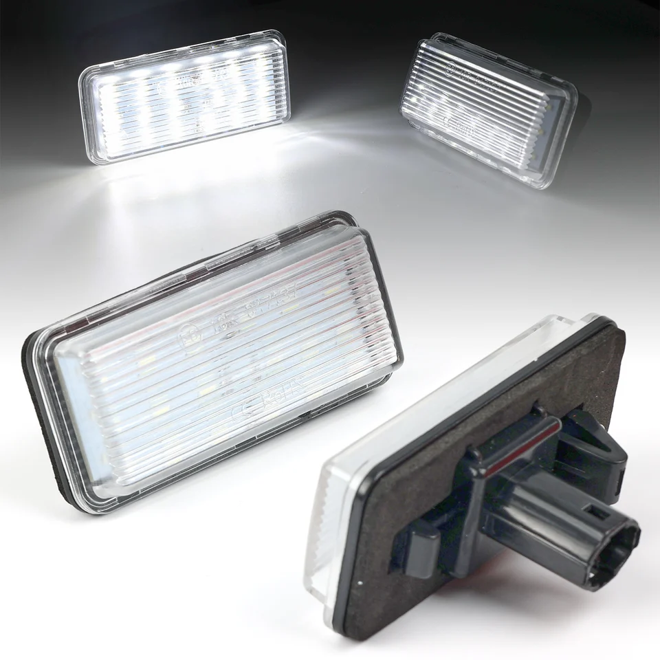 LED číslo ŠPZ LIGHT LIGHT ŽIADNA chyba 18SMD pre Toyota Land Cruiser J100 J120 J200 Reiz 4D Mark X pre Lexus LX470 LX570 GX470