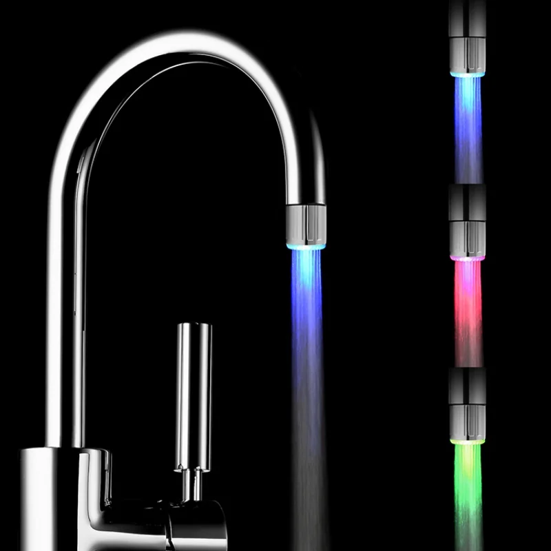 LED ľahká voda Faucet kohútik