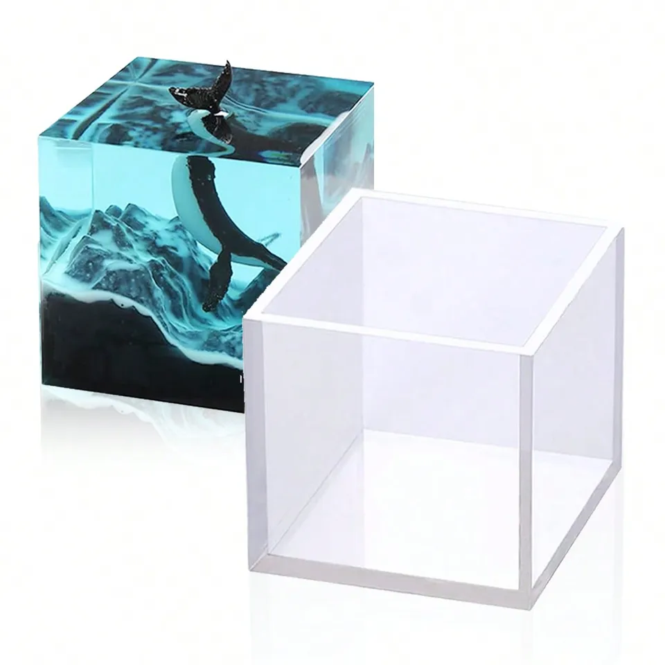Leeseph Cube Foll Fold, číre silikónové kockové formy pre domácich majstrov