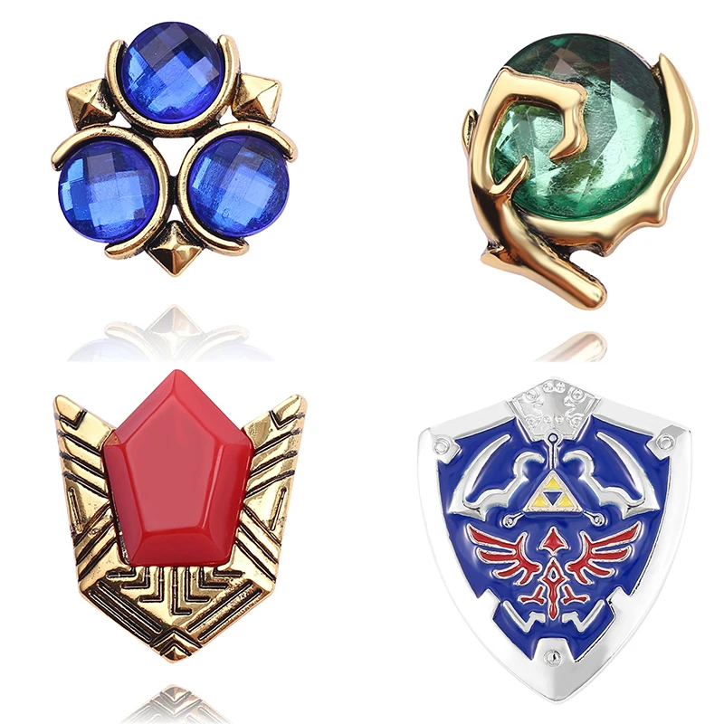 Legenda o Link Spiritual Stones Metal Pin Odznak Chespin Brošo