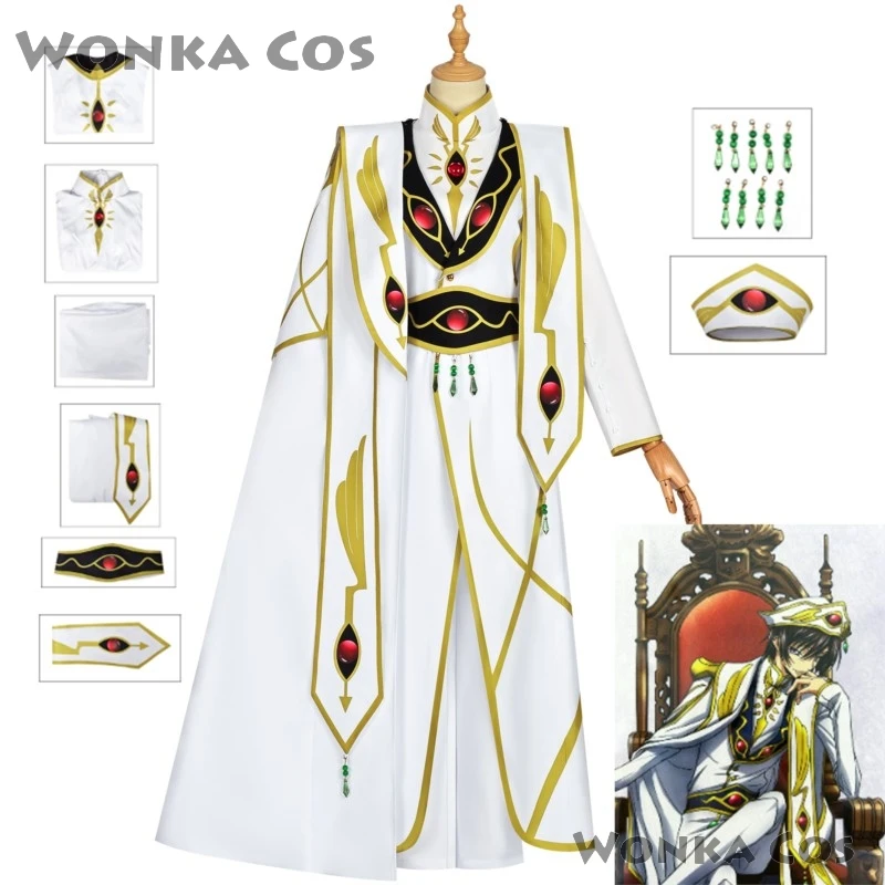 Lelouchh Lamperougee Cosplay anime cosplay kód cosplay geass cisár kostým cosplay cosplay lechachh muži halloween roleplay obleky