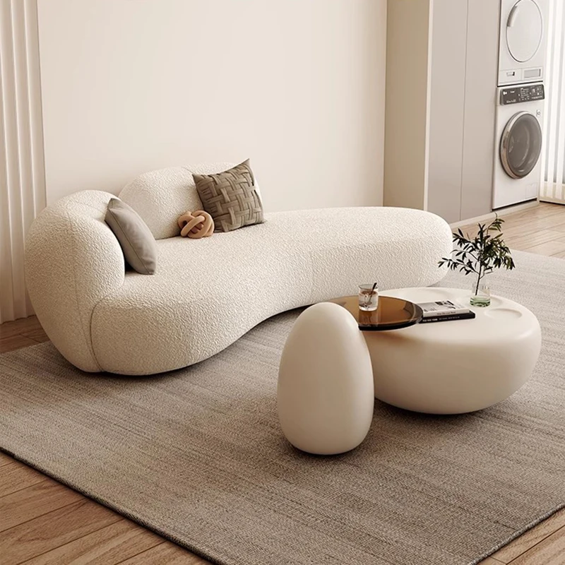 Lenivé luxusné obývacia izba Sofas Moderný dvojitý prízvuk Lounge Sofas Designer Pohodlné Divani Da Soggiorno Domáce dekorácie