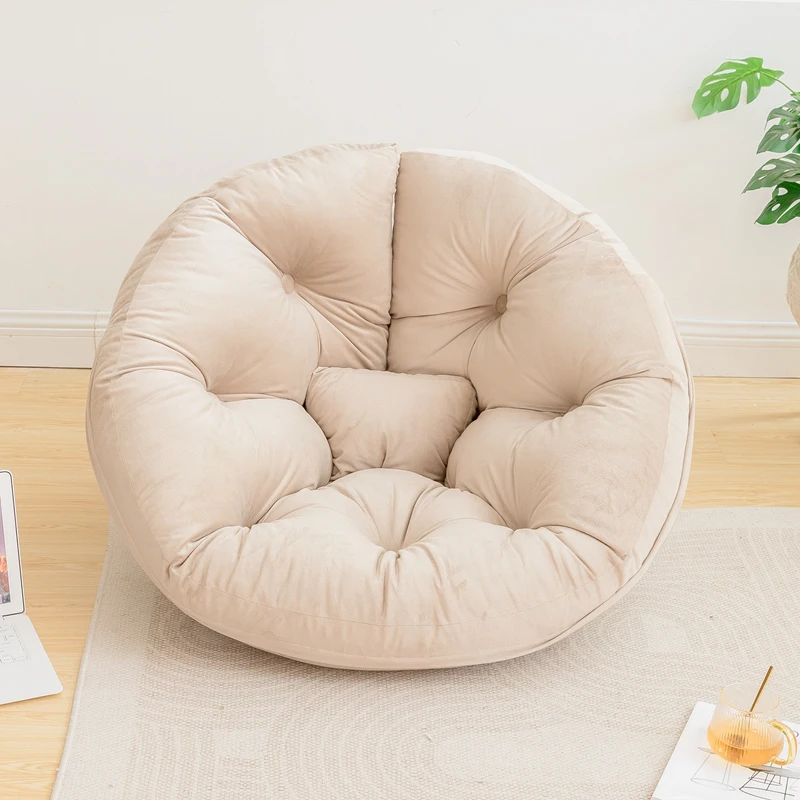 Lenivé pohovky gauč Bean Bag Stoličky s pamäťou penou, voľný čas Tatami, vankúš na podlahové sedadlo pre obývaciu izbu vankúš