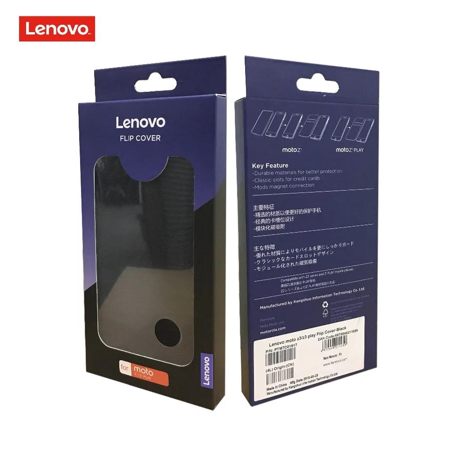 Lenovo pre Motorola Moto Z4, Z3/Z3Play, Z2 Force/Play, Zplay Cover Case Wallet Flip Mods