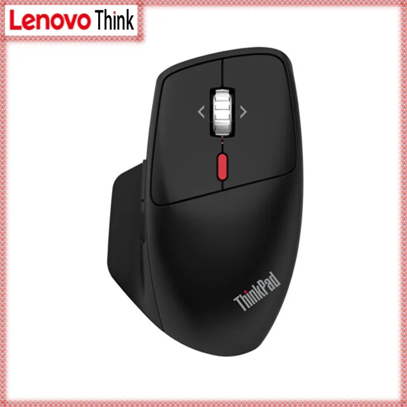 Lenovo ThinkPad Wireless Wireless Mouse 2.4g Bluetooth Office Multifunkcia gombíka laserového motora Multi-rýchlostné nastavenie čiernej