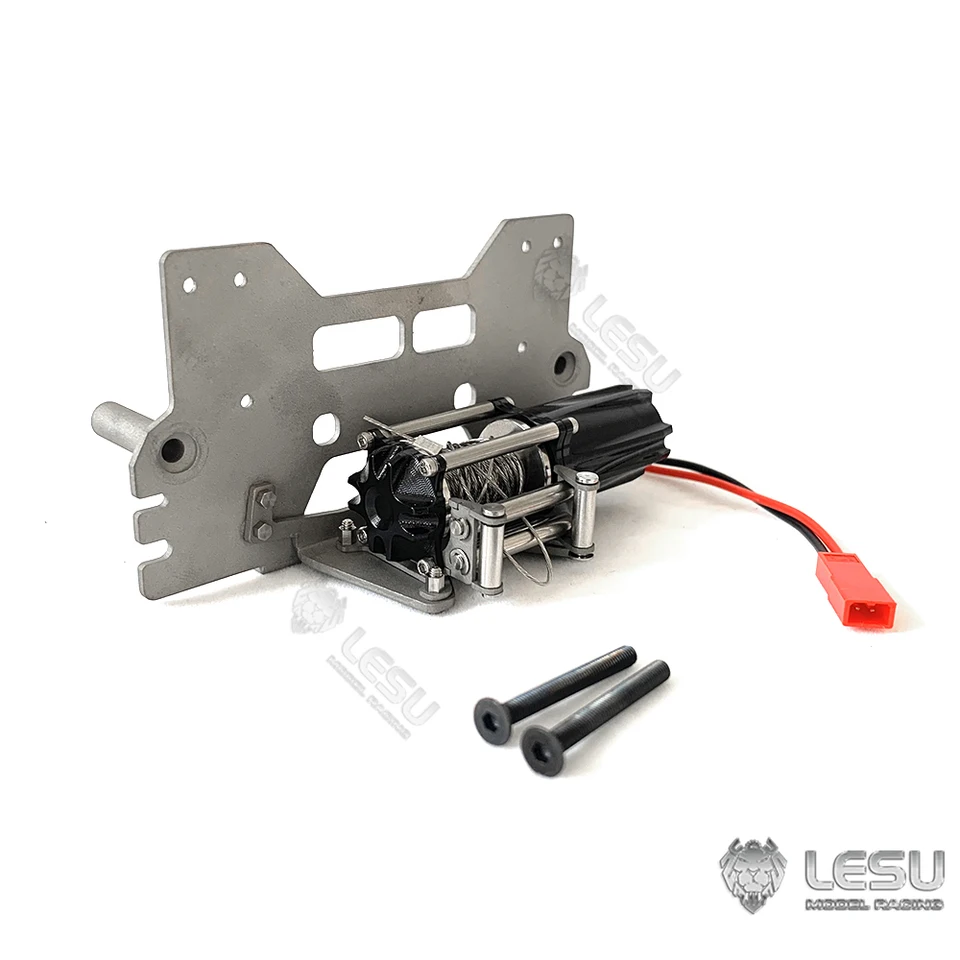 LESU 1/14 kovový RC Tractor Truck Winch COUPLER pre TAMIYAY 1851 Rádiové ovládacie autá Hračky pre chlapec náhradné diely TH21467-SMT3