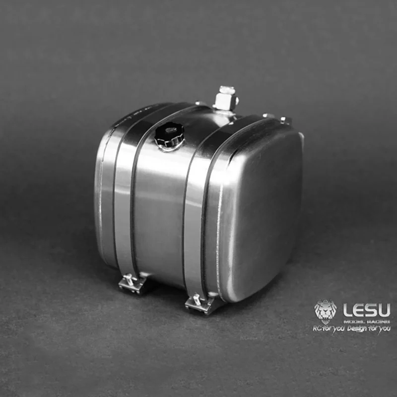 Lesu Metal Oil Tank 52,5 mm pre 1/14 RC Hydraulic Tamiya Scania muž benzový traktorový nákladný automobil DIY model