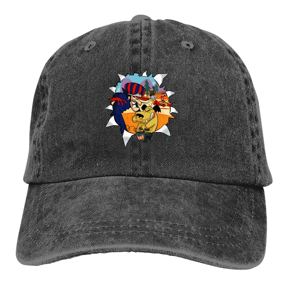 Letná čiapka Slnko Visor Príležitostné hip hopové čiapky Muttley Wacky Races Cowboy Hat Vrchol Hats