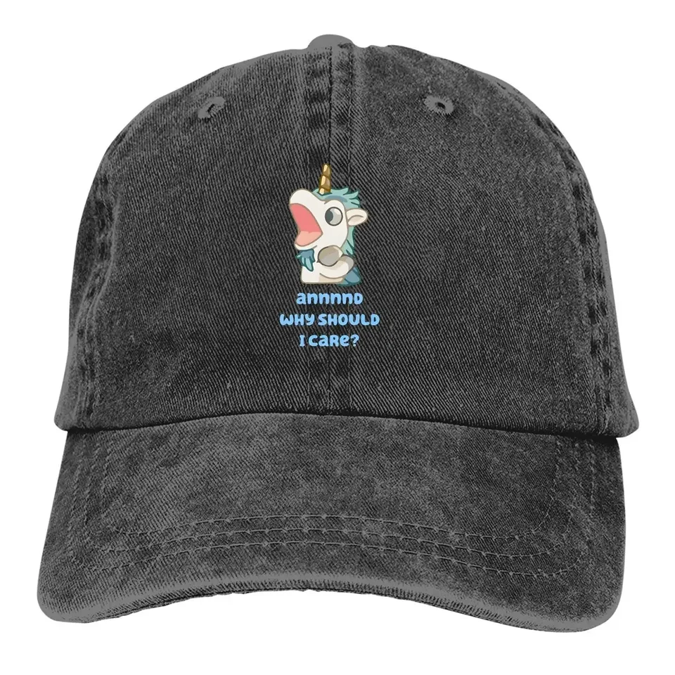 Letná čiapka Slnko vŕta UNICORGE KISS Hip Hop Caps Cute Unicorn Cartoon Cowboy Hat s vrcholom klobúkov