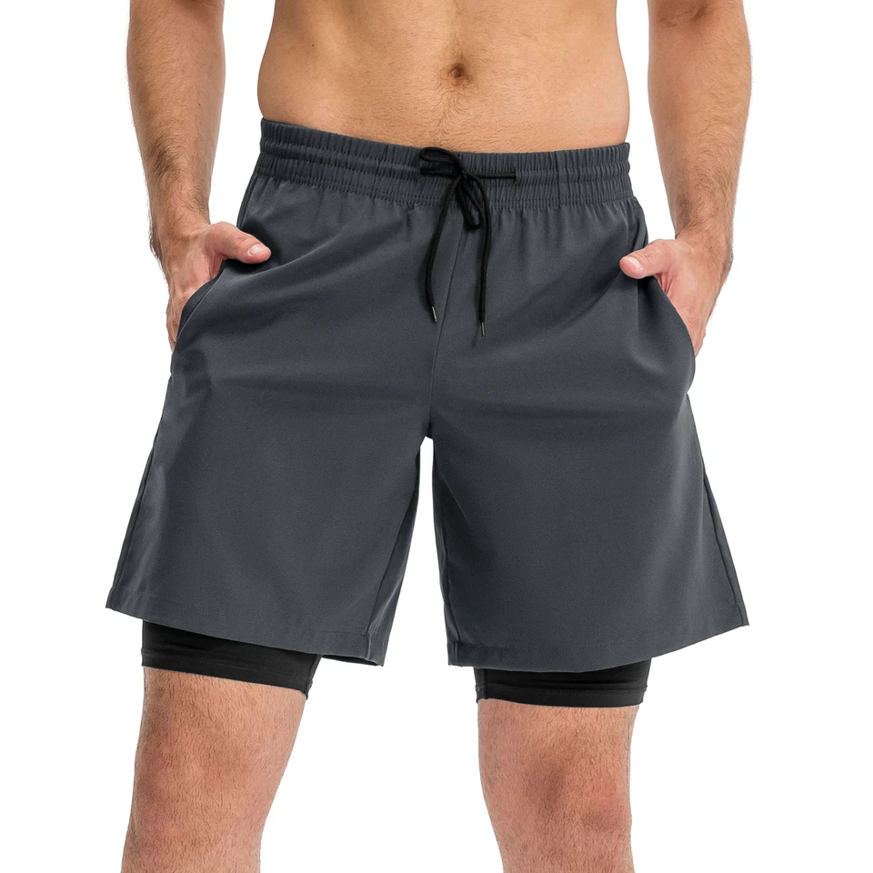 Letné bežecké kraťasy muži Športové jogging fitnes kraťas