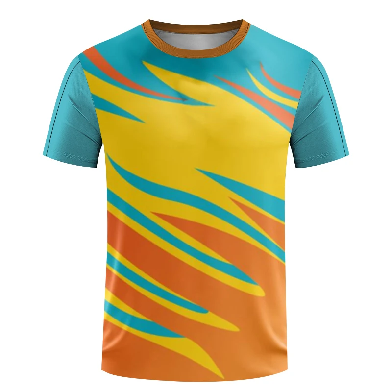 Letné pánske stolné tenisové nosenie dámske dámske rýchle sušenie badminton Wear Men s krátkym rukávom Športové tričko s nadmerným behom fitness