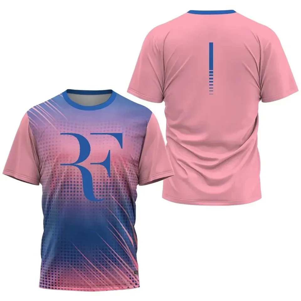 Letné rýchle suché športové tričká Outdoor Fitness Track Pánske tričká Badminton stolný tenis na krátke rukávy Tréning