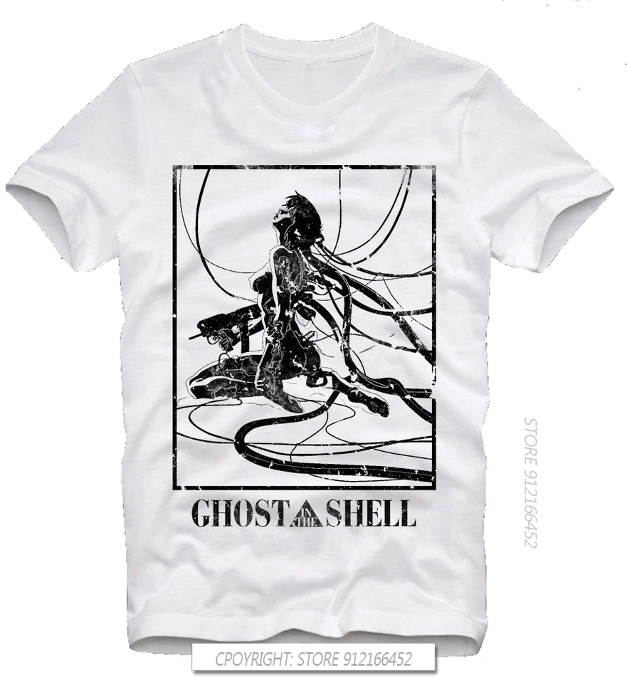 Letné tričko New Ghost in the Shell manga anime japonsko