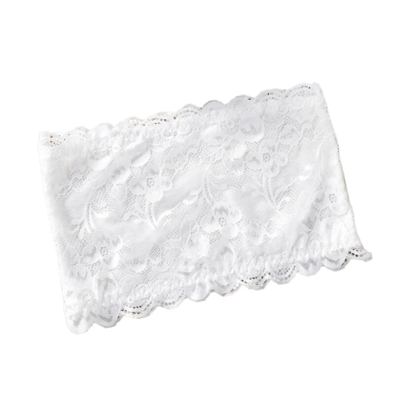 Letné ženy podprsenka bez ramienok Top žena Sexy čipka neviditeľná spodná bielizeň Dámy spodnej trubice top Solid Bralette Casy Tank Tops Tops