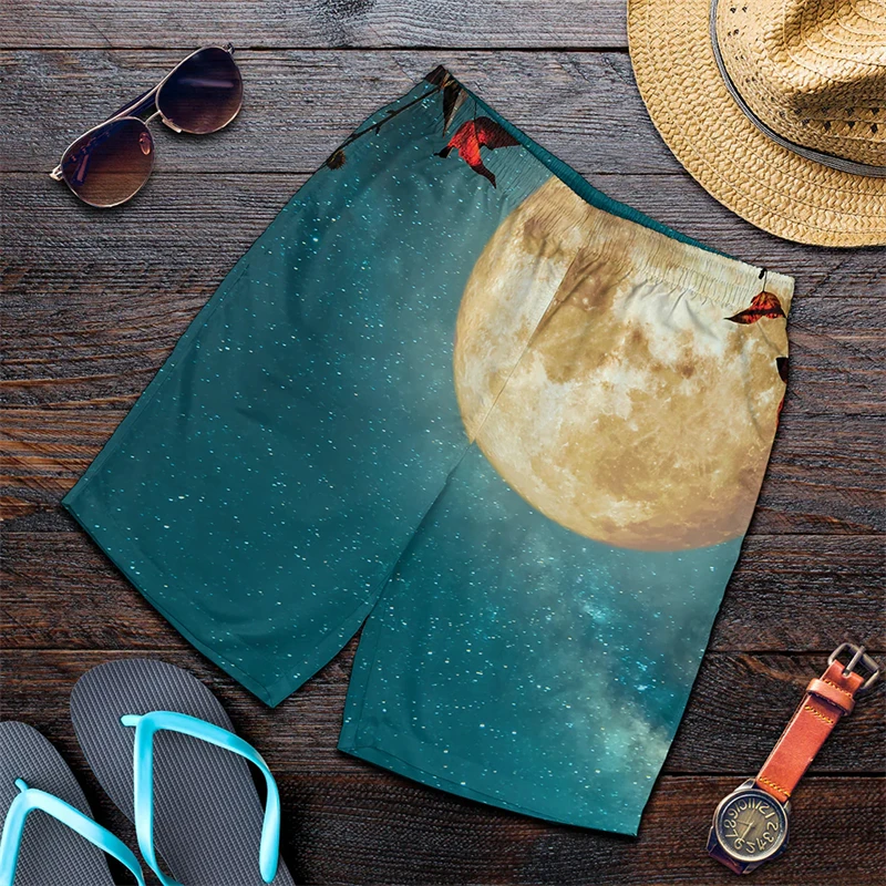 Leto Noví muži Krátky nohavičky Cool Design Príležitostné kraťas