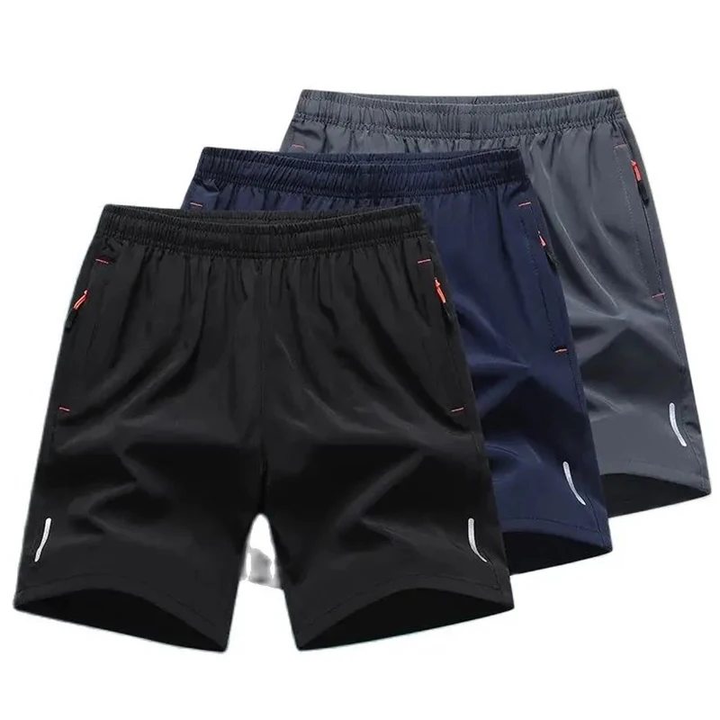 Leto Nový príchod Športové šortky Muži Nové pohodlné elastické oblečenie pása Muž priedušné krátke nohavice plus 6xl 7xl 8xl