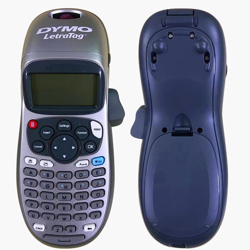Letratag Label Maker vreckový prenosný prenosný anglický štítok tlačiareň LT-100H pre Dymo Manual Label Machine