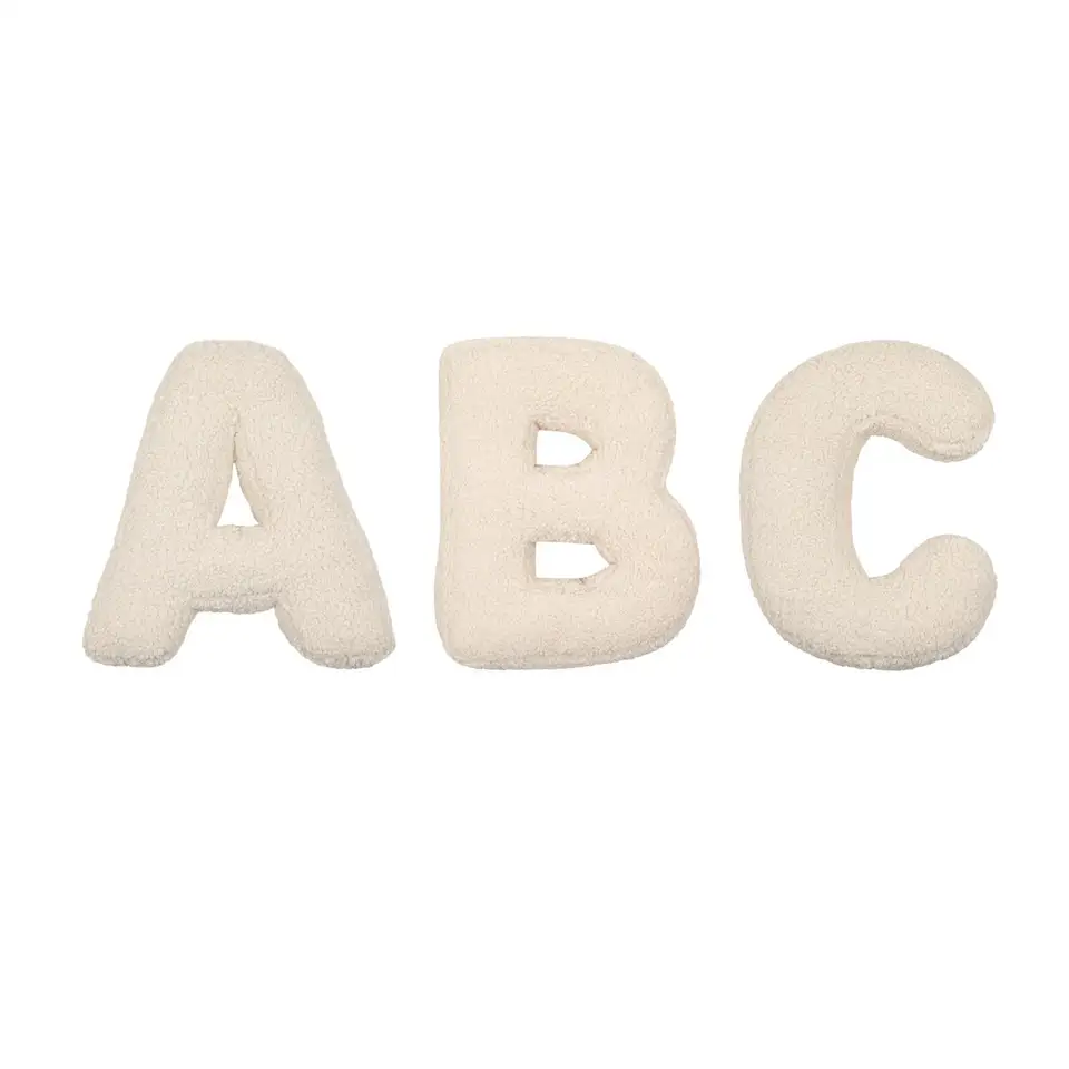 Letter Plush vankúš Ozdravka narodeniny darček Darček nosenie odolný darček hodu vankúš do postele spálne