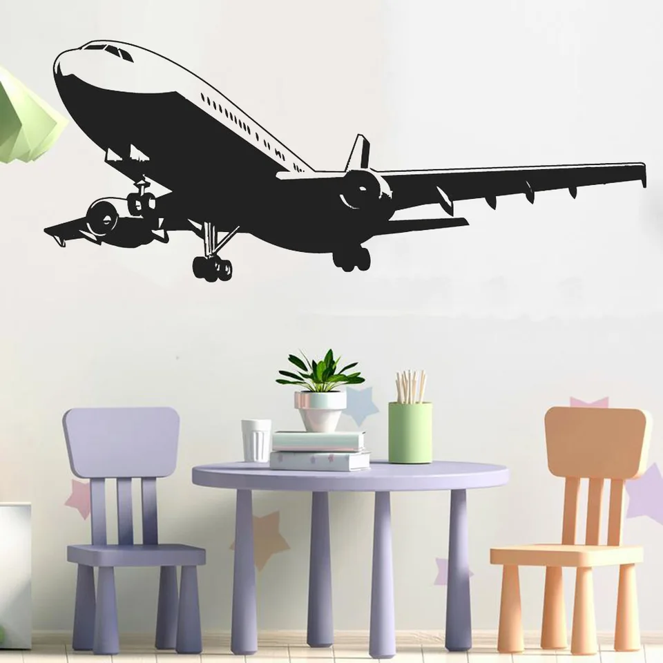 Letún stena obývacia izba obývacia izba Domáca dekorácia vinyl veľké nástenné nálepky pre kanceláriu backgroud ornament detské izby nástenné maľby y439
