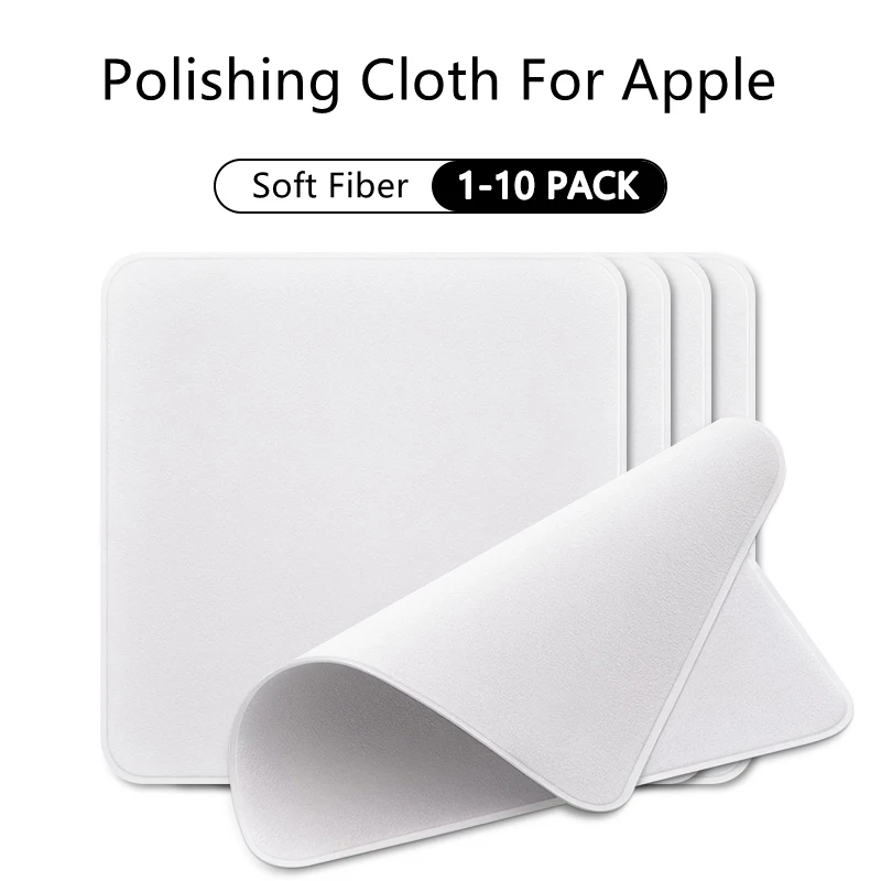 Leštiaca handrička 1-10PC pre obrazovku Apple iPhone pre Apple Watch iPad Mac iPod Displej Delicate Cleaning Lover Remover Poľh