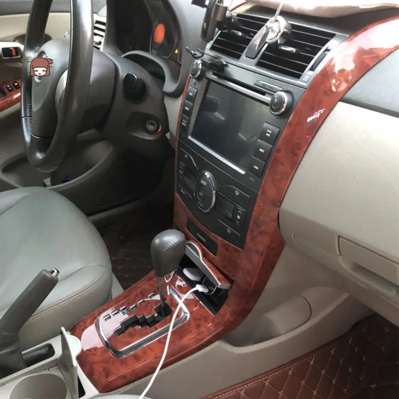 Lhd! Centrum automobilu AC Cover Cover Cover Cover Cover volant pre Toyota Corolla 2007 - 2010 2012 2012 2013