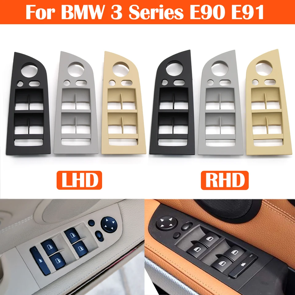 LHD RHD CAR CAR DVEROVÝ DVER DOWNY OKNINOVÉHO PANEČNÉHO PANELU PANEL VONKA VLASTNOSŤ PRE BMW 3 SEIERS E90 E91 316I 318I 320I 325I 328I