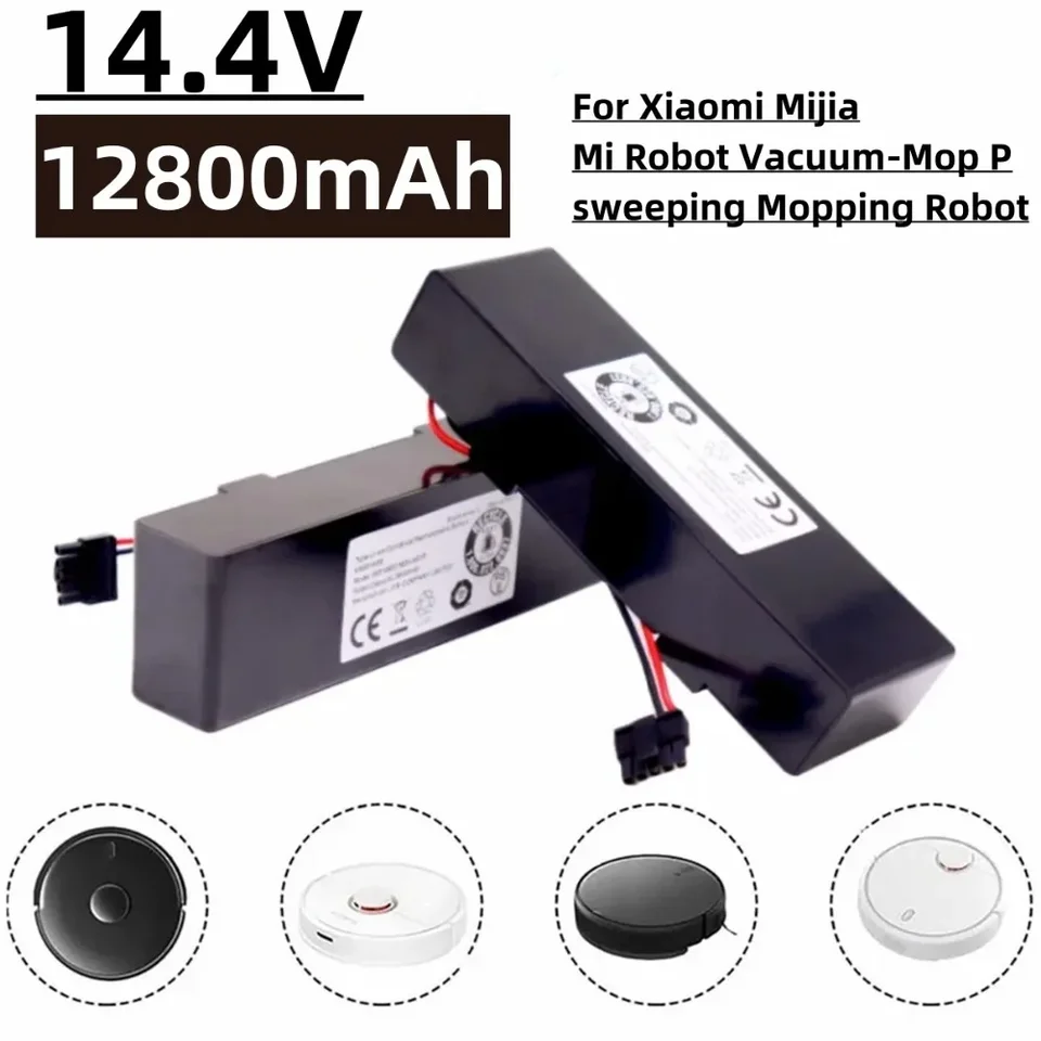 Li-ion Sweeper Battery pre Xiaomi Mijia MI robot vákuum p, Sweeping and Cleaning Robot, 18650 4S1P 14.8V 12800MAH STYTJ02MEY