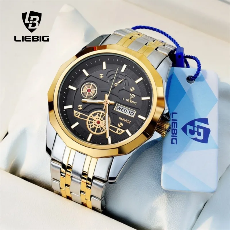Liebig Watch for Men Quartz Move
