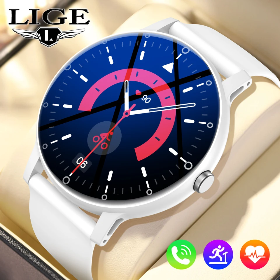 Lige 2024 Nová hra Men ženy SmartWatch Bluetooth Call Waterproof Sport Smart Watch Monitorovanie zdravia pre Xiaomi Huawei