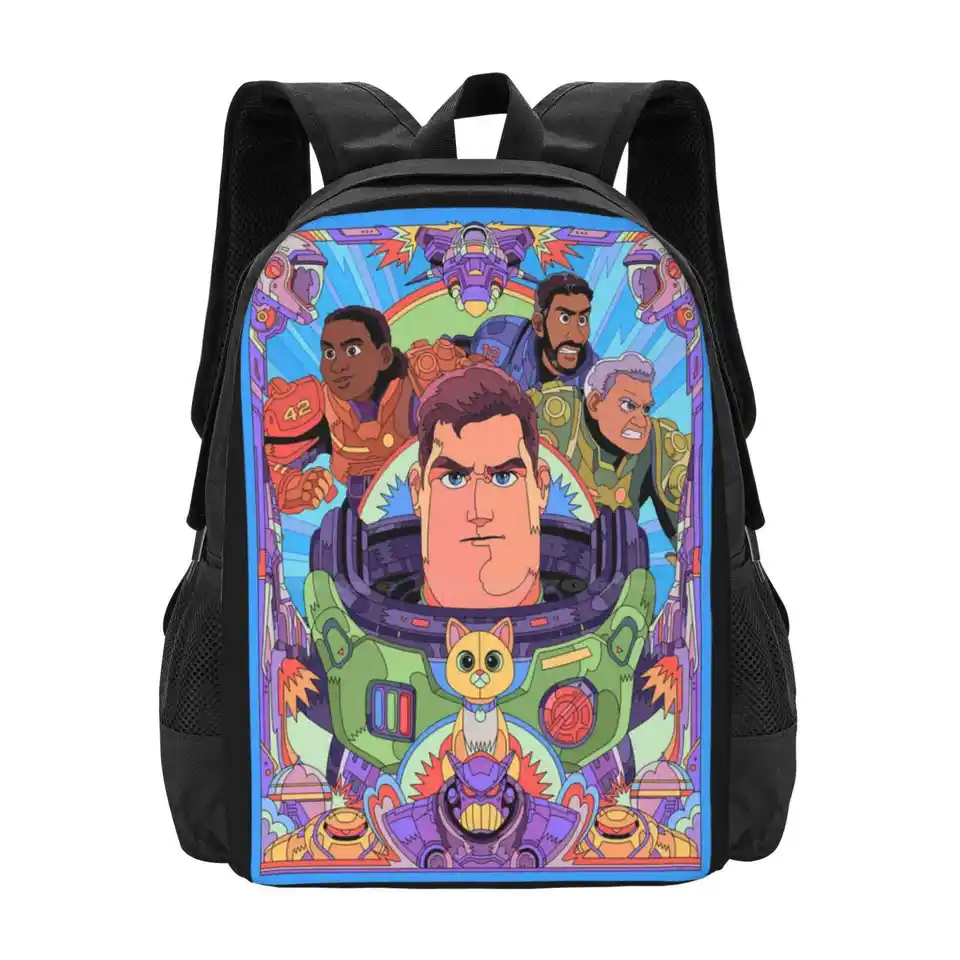 Lightyear Cartoon Hot Sale Schoolbag batohové módne tašky Lightyear Cartoon Lightyear 2022 Lightyear Star Command Woody Cowboy