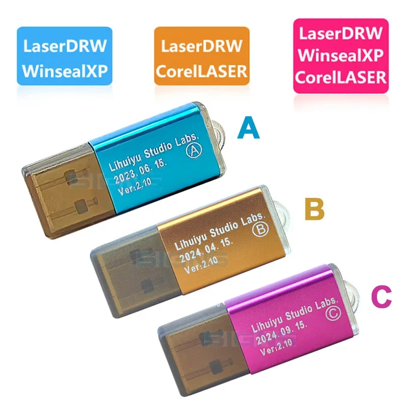 LIHUIYU M2 Ovládač Nano CO2 Riadiaci systém Dongle A/B/C Corellaser Laserdrw WinsealXP DIY CO2 Laserový gravírovací stroj