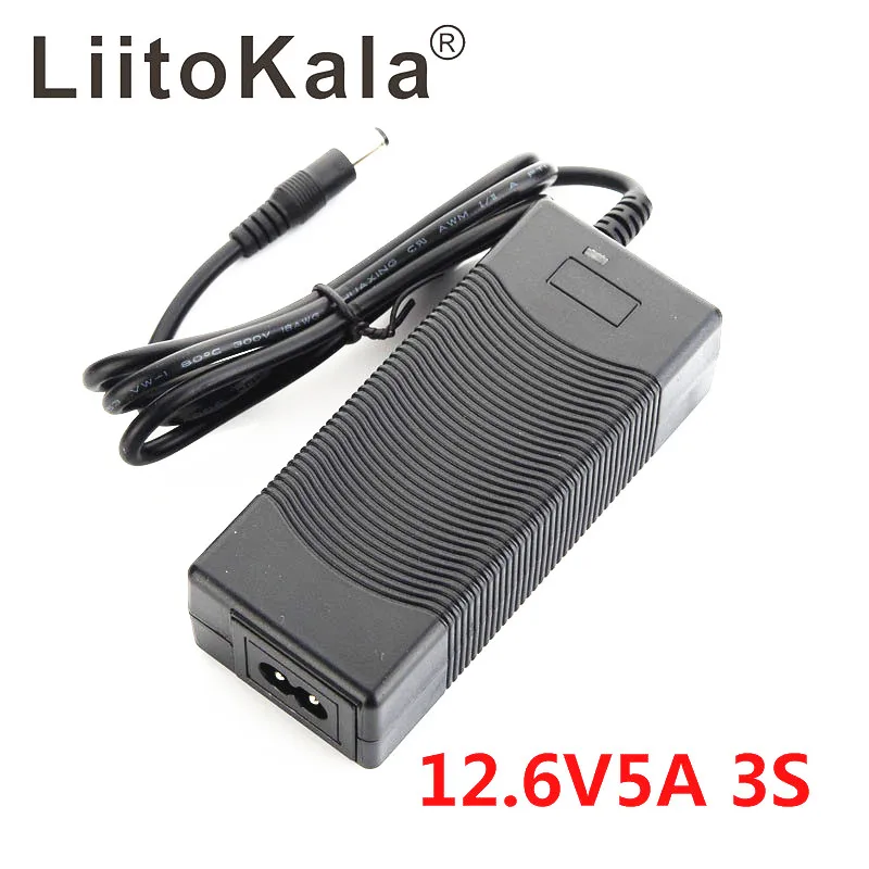 Liitokala 3s 12.6v 5a nabíjačku napájací adaptér 12 V litium batérie Li-ion batérity Eu/US/Au/UK Converter AC DC Converter